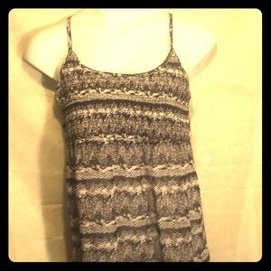 Long flowing tank top